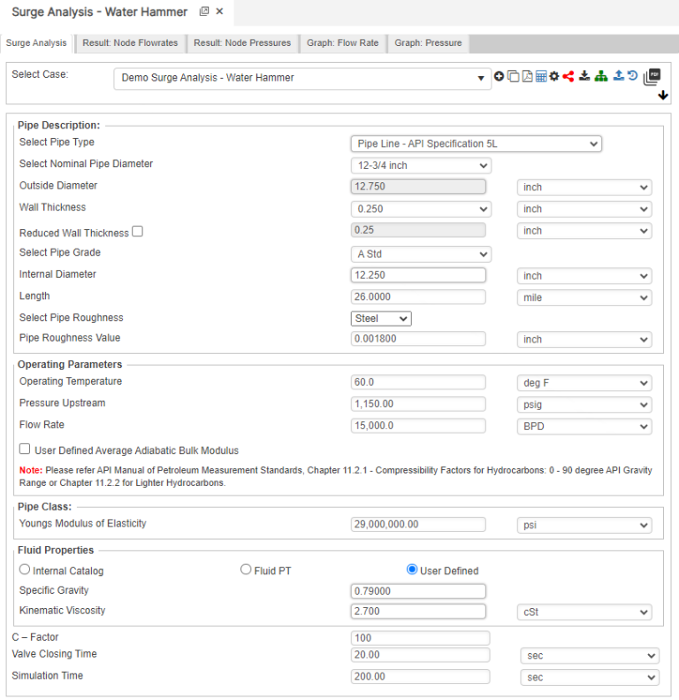 Surge Analysis – Water Hammer – Technical Toolboxes Knowledge Center
